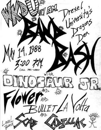 Download: Dinosaur Jr Live WKDU Band Bash 05/14/88