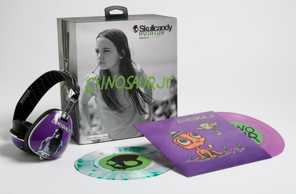 Skull Candy Green Mind Headphones Bundle