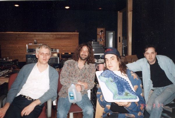 Mike Johnson, J Mascis, John Agnello and Dan McLoughlin
